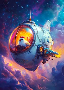 Chicken in Spacecraft