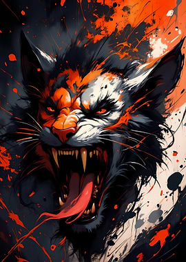 Ferocious Feline Art