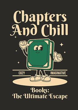 Chapters and Chill Book Design