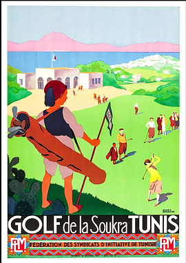 Golf de la Soukra Tunis Poster