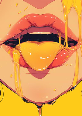 Honey Dripping Lips