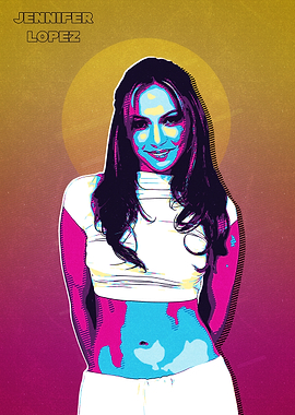 Jennifer Lopez Pop Art
