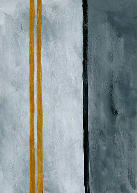 Abstract Grey and Gold
