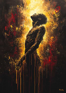 Ascension of the Soul Contemporary Expressionist Artwork