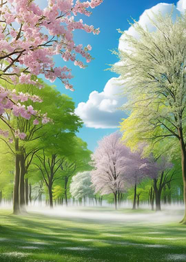Springtime Forest