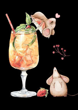 Cute Mice and Tropical Itch Cocktail