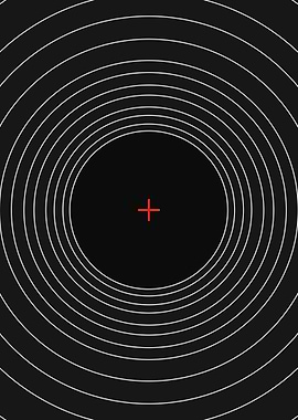 Abstract Circle Target