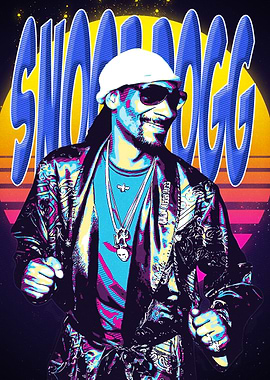 Snoop Dogg Retro Art