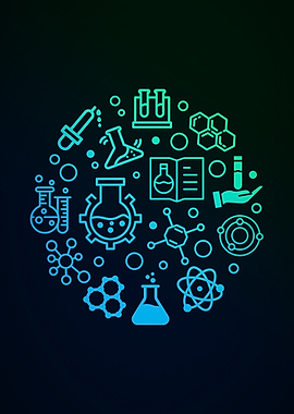 Chemistry Science Icons