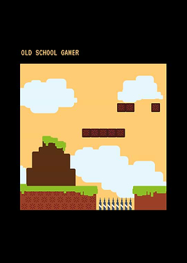 Pixelated Game Level