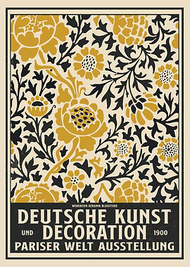 German Art Deco Poster