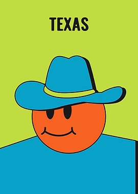 Texas Smiley Face