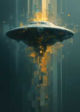 Digital Metamorphosis: The UFO Ascension