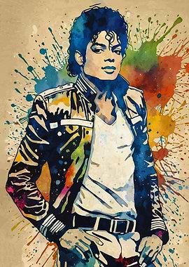 Michael Jackson Vintage Portrait