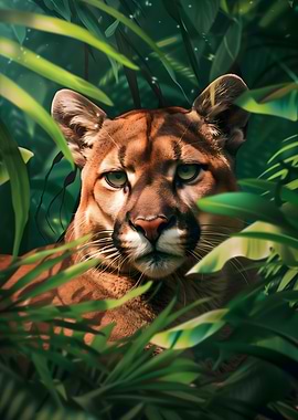 Cougar in the Jungle