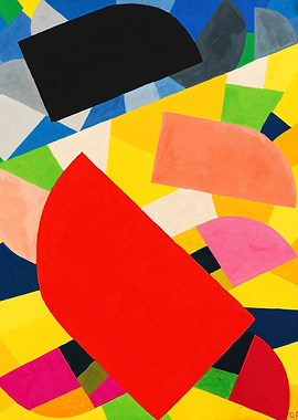 'Komposition' (1936) by Otto Freundlich