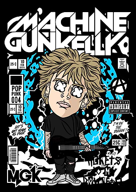 Machine Gun Kelly Pop Punk Comic