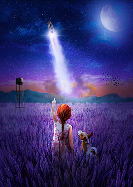 Heather Field Rocket Launch