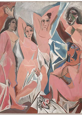 Cubist Nude Figures