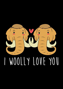 Woolly Mammoth Valentines