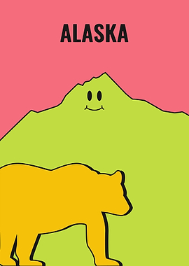 Alaska Bear & Mountain