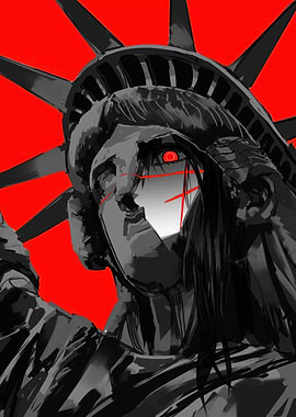 Statue of Liberty Cyberpunk