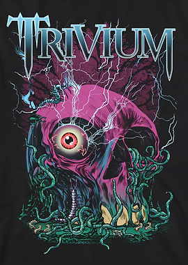 Trivium Skull Artwork