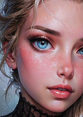 Close-up Portrait of Woman - Elsa