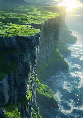 Majestic coastal Cliff