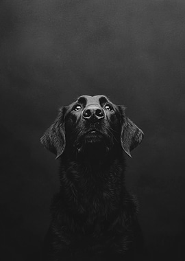 Flat-coated Retriever Photography