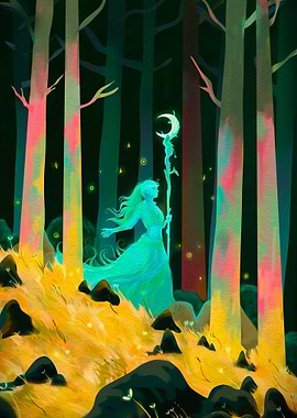Mystical Forest Spirit