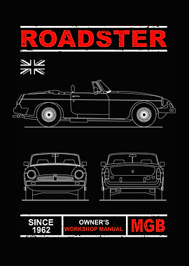 MGB Roadster Blueprint