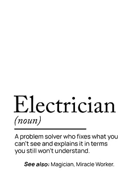 Electrician Definition