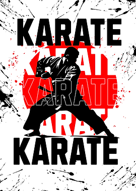 Karate Silhouette