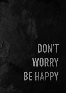 Don't Worry Be Happy Poster