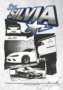 S15 Silvia Car Grunge