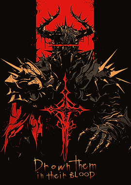 Dark Knight with Sword