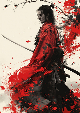 Samurai in Red