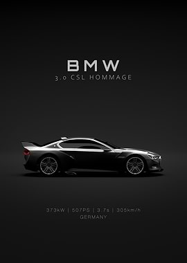 2015 BMW 3.0 CSL Hommage - Specs