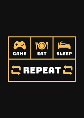 Gamer Lifestyle Graphic