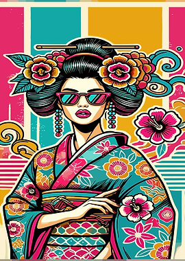 Geisha in Sunglasses