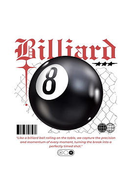 Billiard 8 Ball Graphic