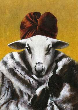 Vintage Diva Sheep
