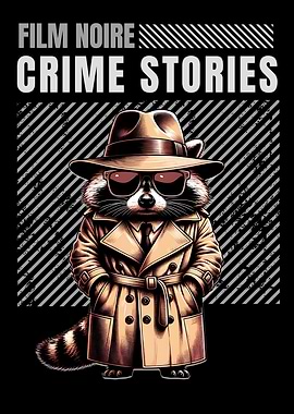 Vintage Raccoon Home Cinema