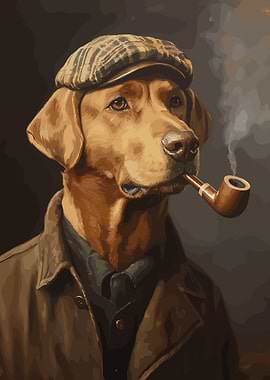 Dog in a Flat Cap