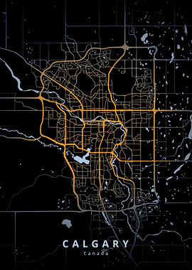 Calgary City Map