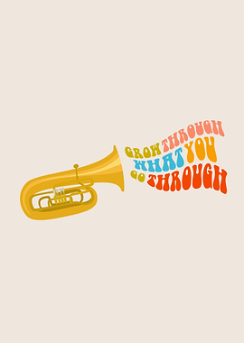 Tuba Quote Poster