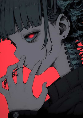 Cyberpunk Anime Girl