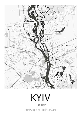 Kyiv City Map
