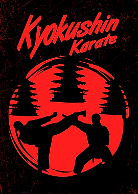 Kyokushin Karate Silhouette